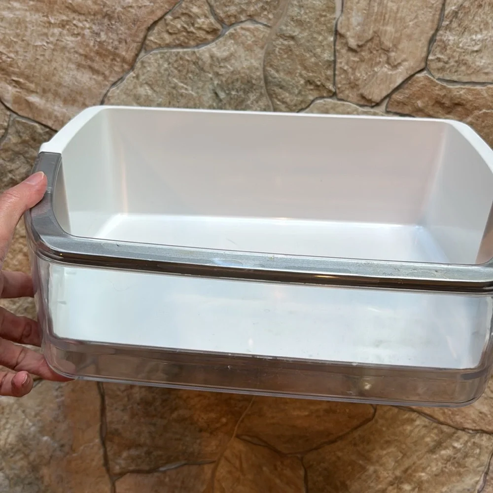Storage Baskets Plastic Set of 2